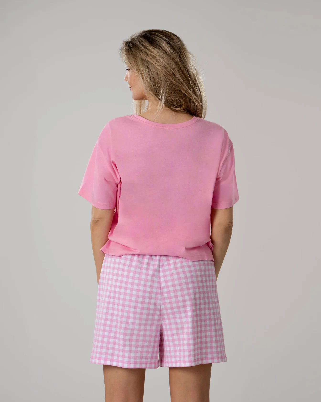 ladiespyjamasetwithshortspinkwhite4jpg