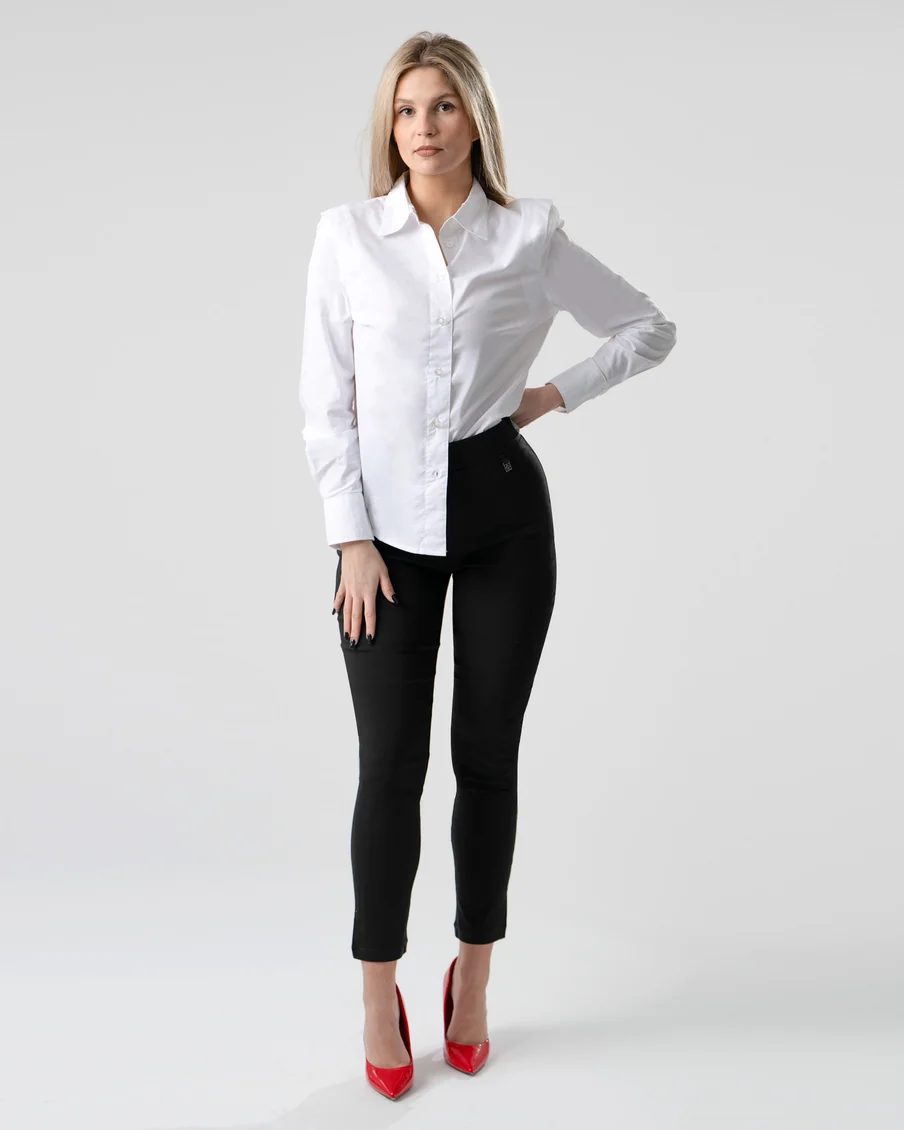 Image 3 of - ladiesbengalinepantblack2jpg