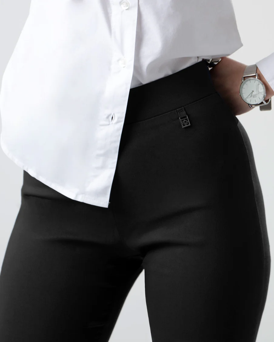 Image 6 of - ladiesbengalinepantblack6jpg
