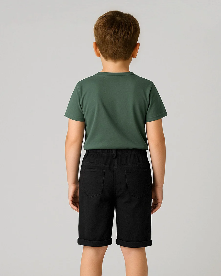 Image 2 of - boysshortsblack2jpg