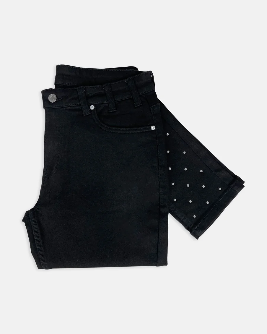 Image 3 of - ladiesdenimpantblack9jpg