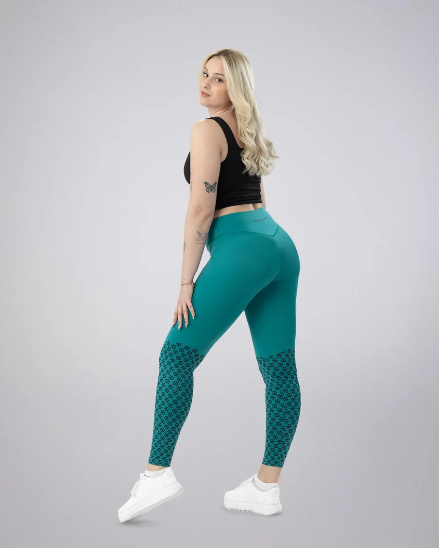 Image 2 of - ladiesleggingbayoudotprint2jpg