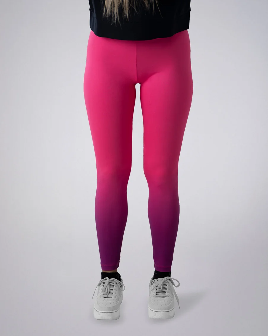 Image 4 of - ladiesleggingneonpink4jpg
