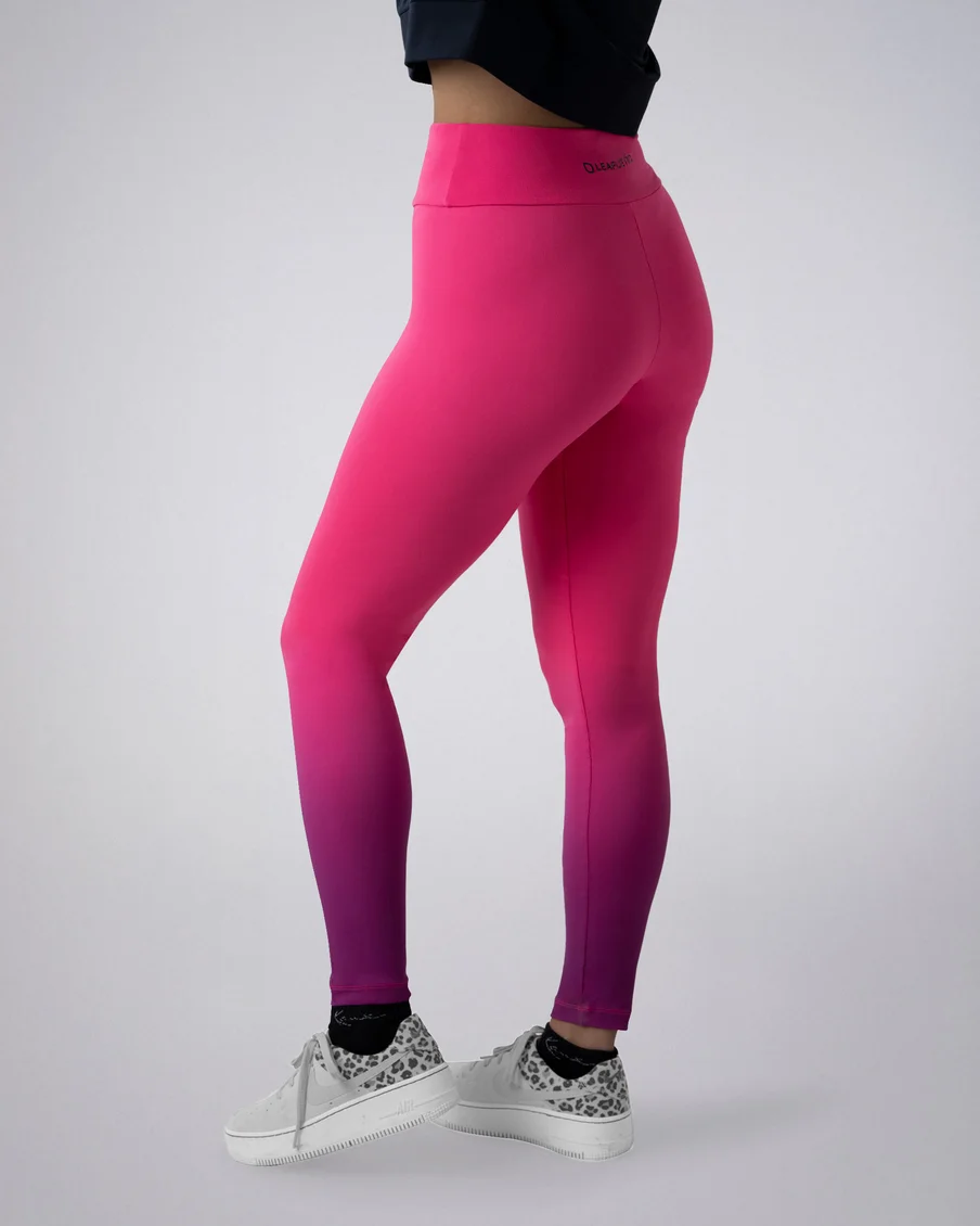 Image 5 of - ladiesleggingneonpink5jpg
