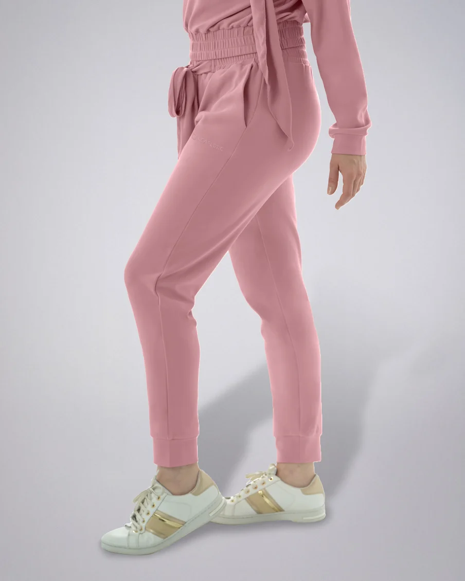 Image 1 of - ladiestopstrouserashrosebottom3jpg