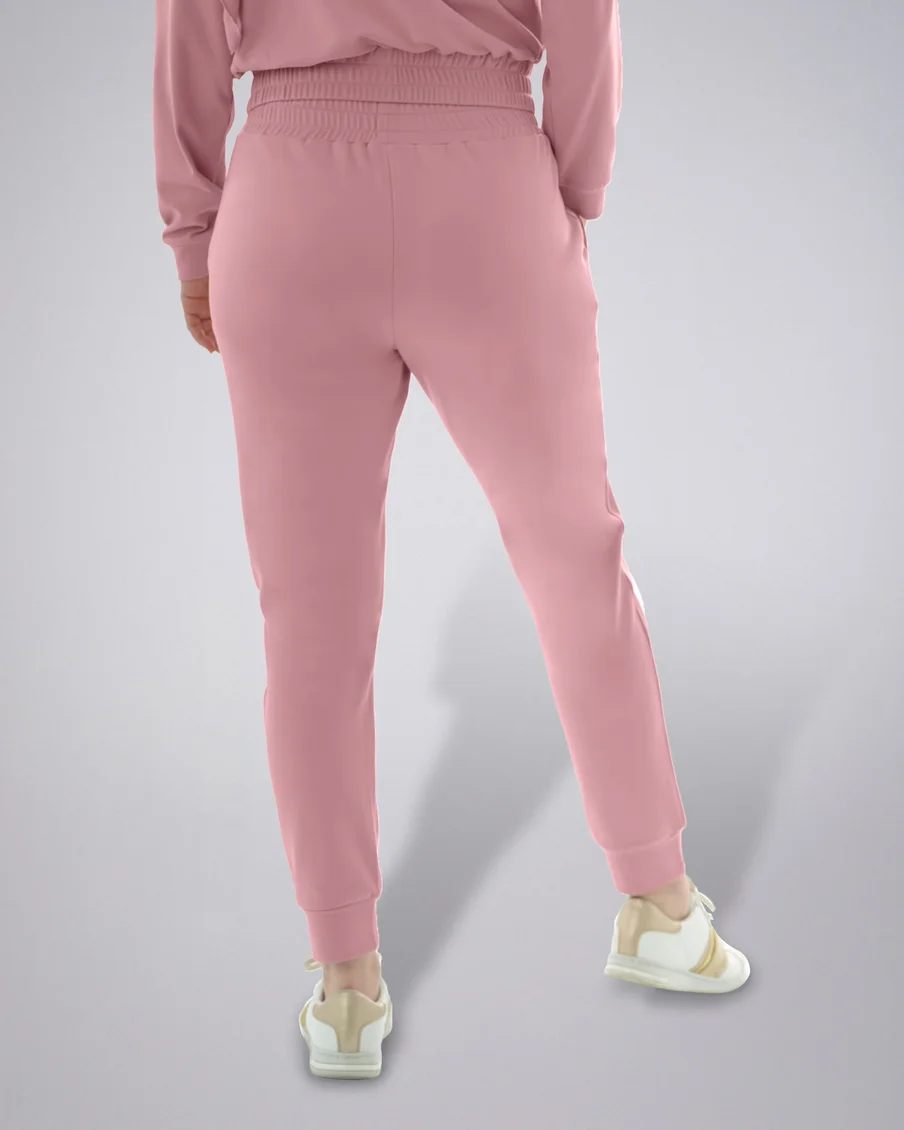 Image 5 of - ladiestopstrouserashrosebottom5jpg