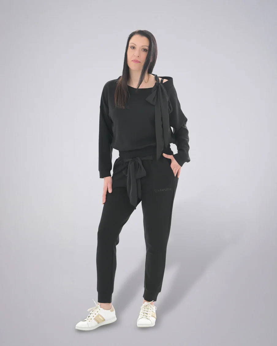 Image 2 of - ladiestopstrouserblacktopbottomset3jpg