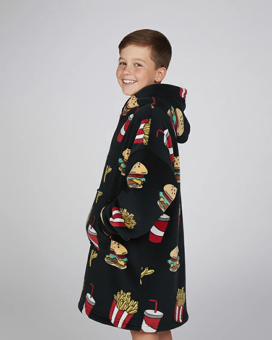 Image 5 of - schoolboysoversizedhoodiefastfood4jpg