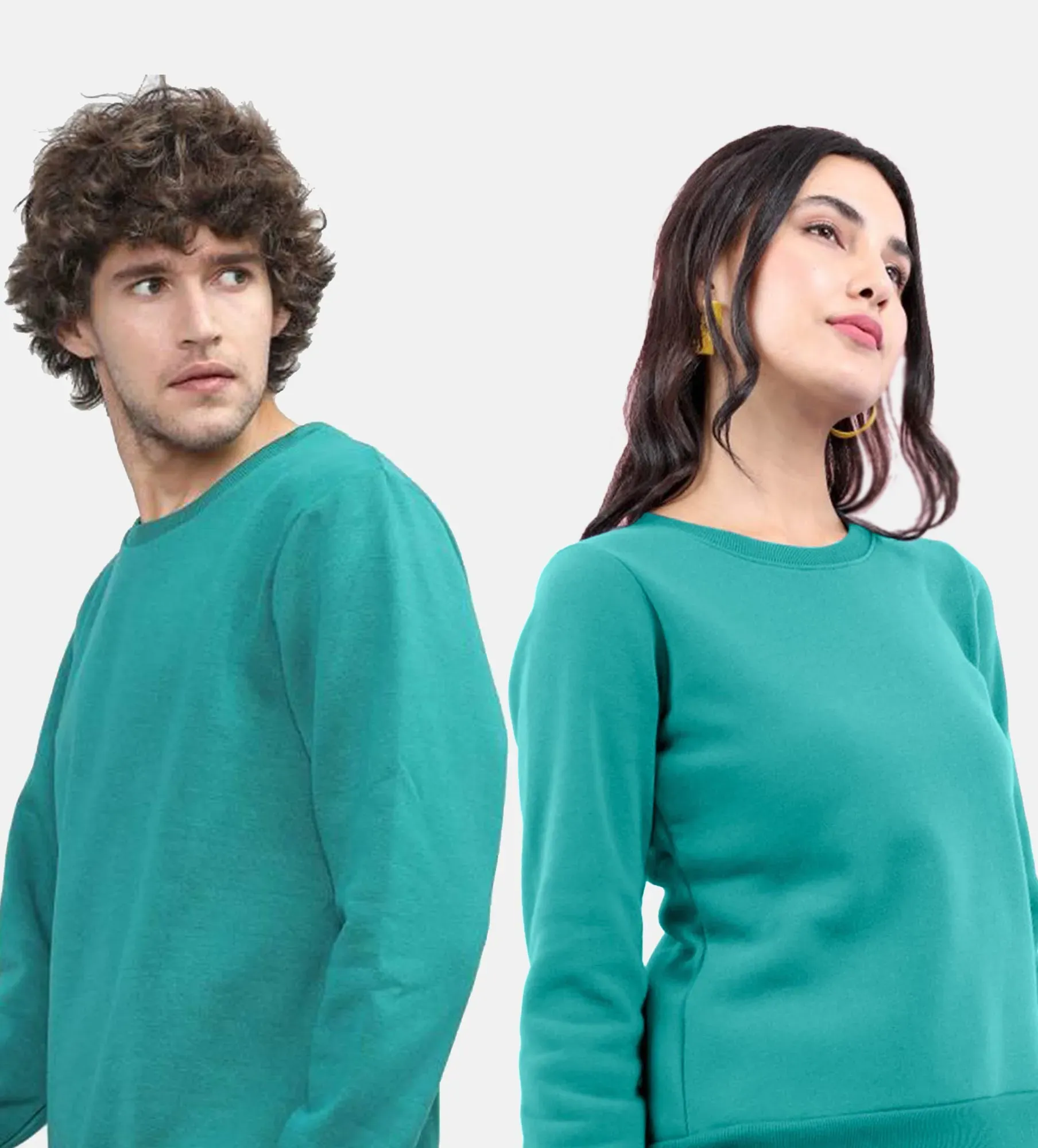 Boyfriend Round Neck Sweatshirt - Unisex