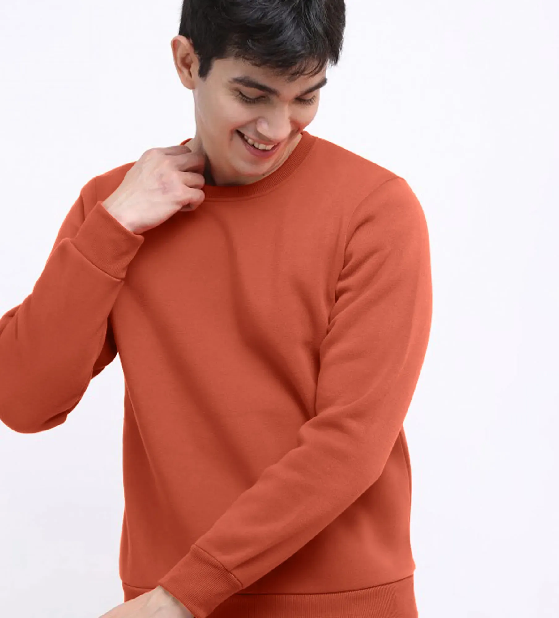 Men Round Neck Sweatshirt