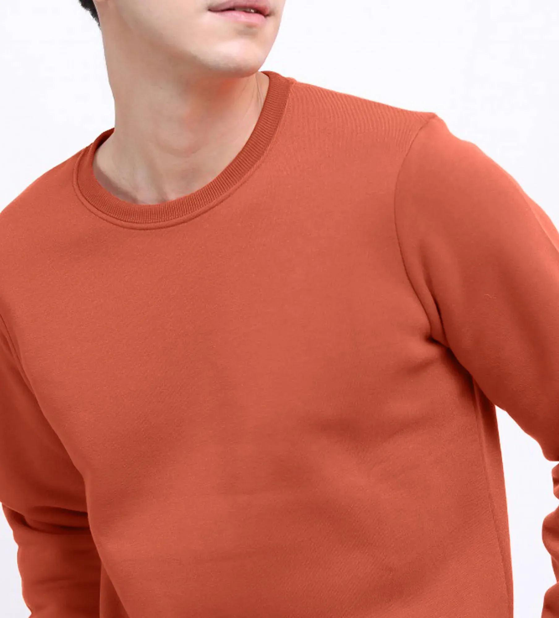 Men Round Neck Sweatshirt