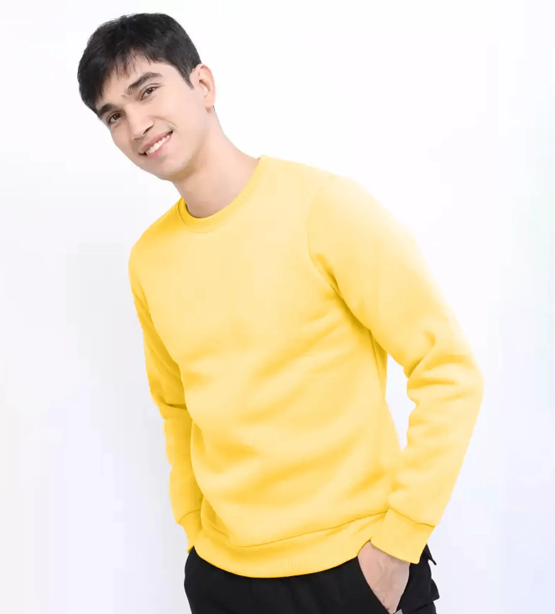 Men Round Neck Sweatshirt