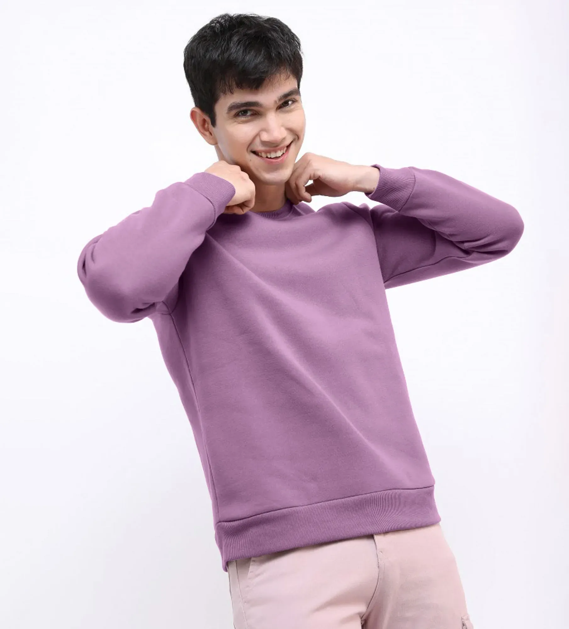 Men Round Neck Sweatshirt
