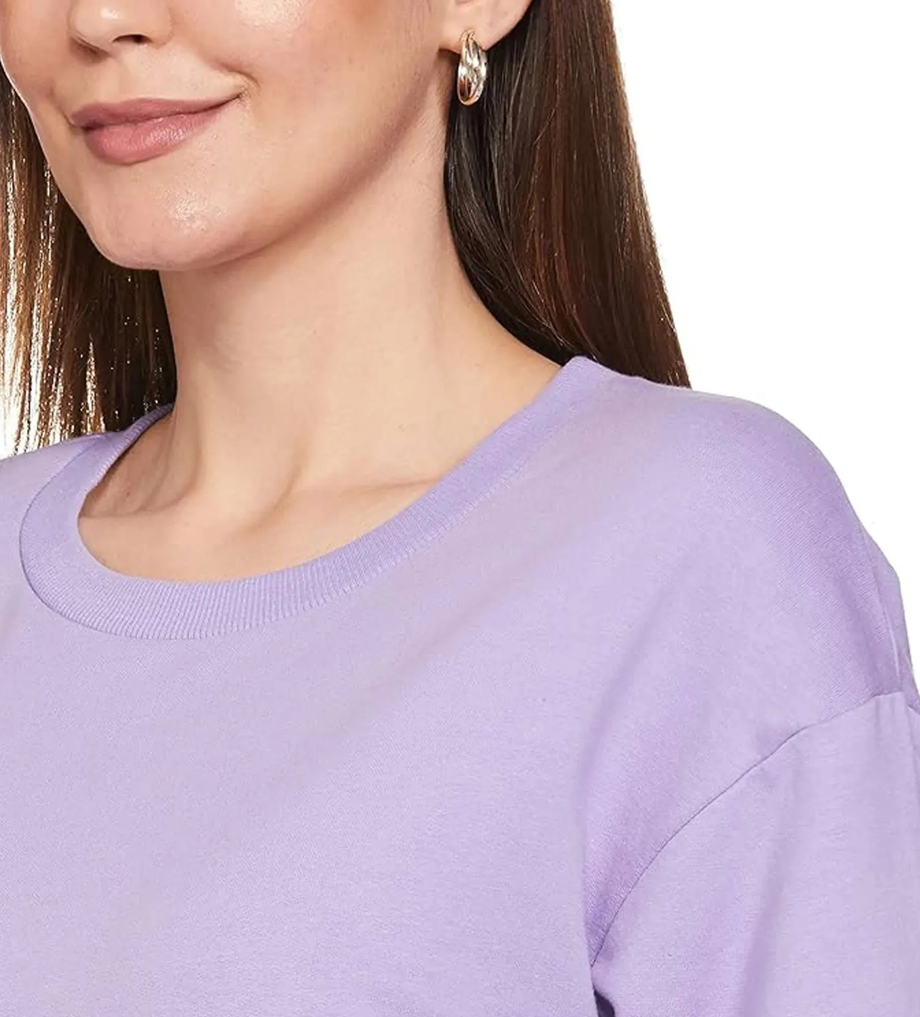 Women Round Neck Sweatshirt