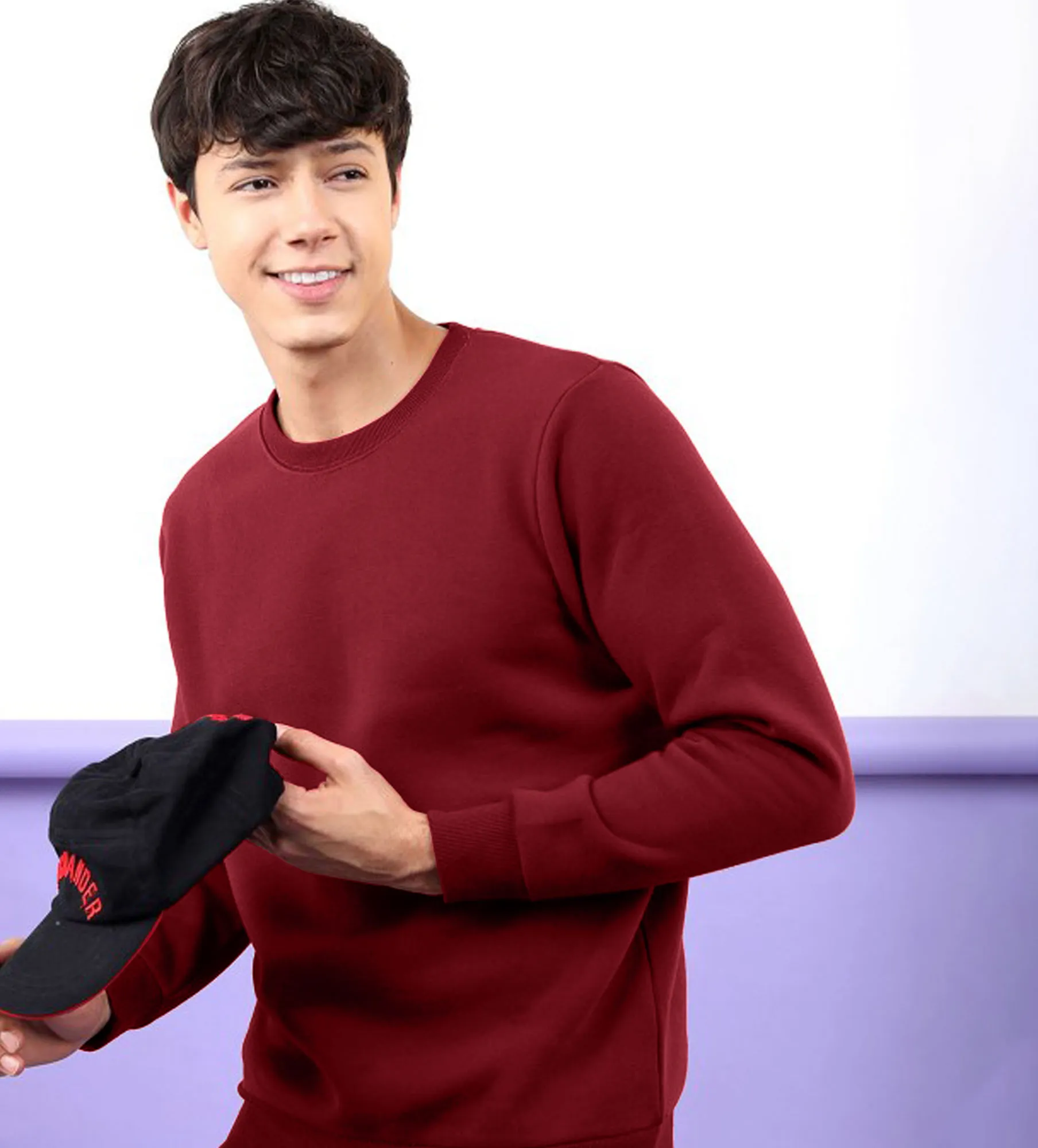 Men Round Neck Sweatshirt