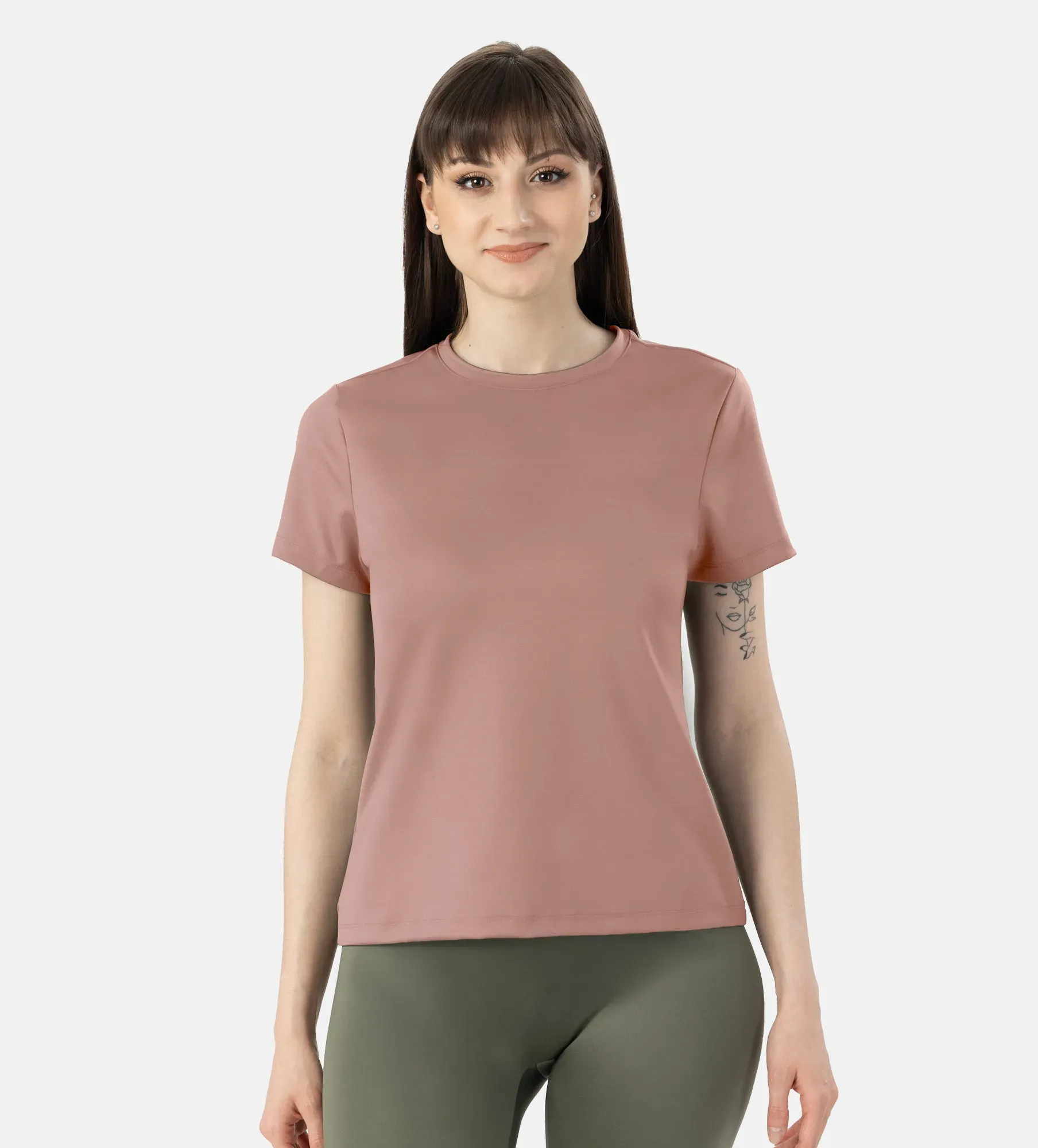 Leafletic Ladies Modal Spandex Ultra Soft T-Shirt