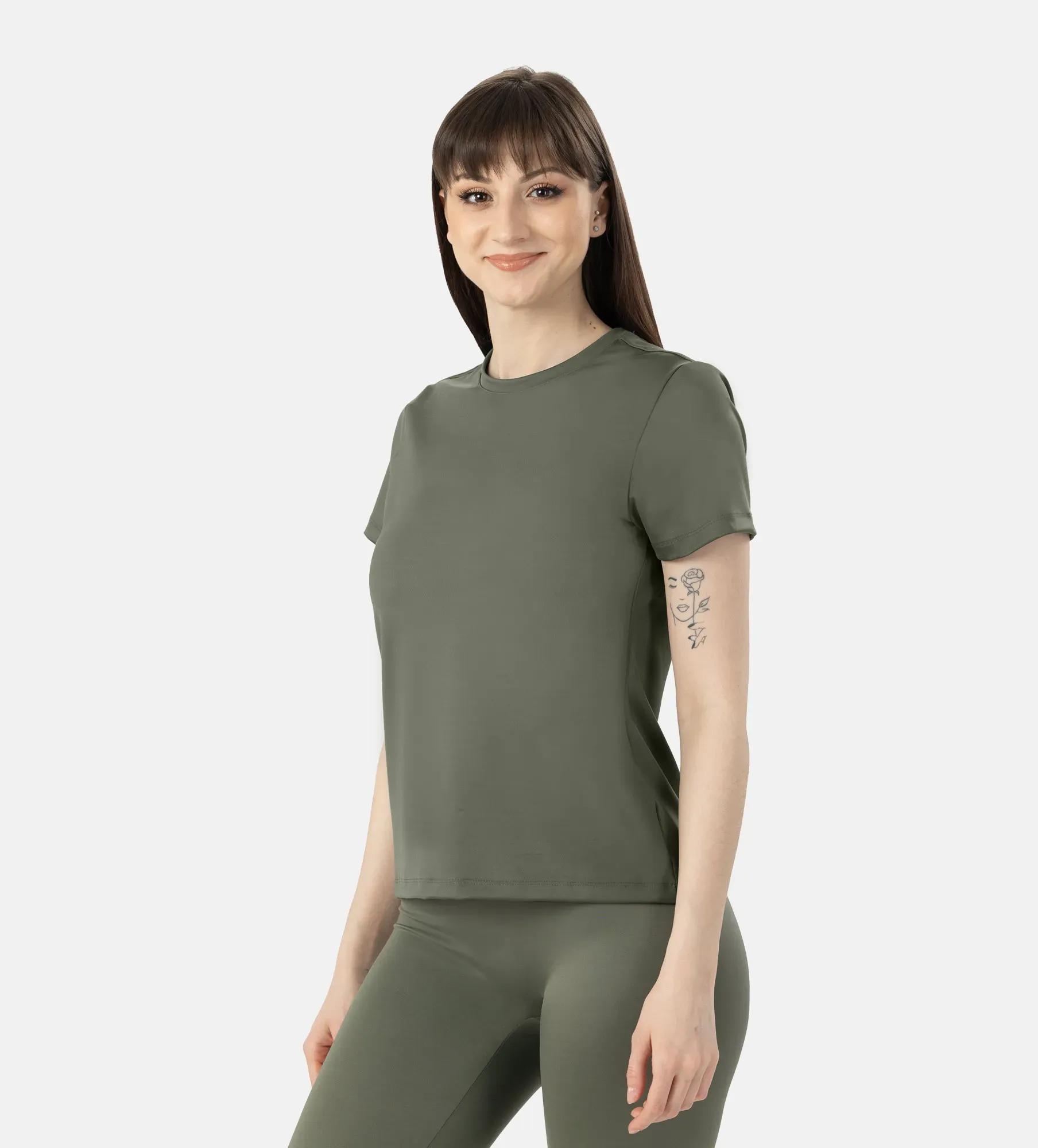 Leafletic Ladies Modal Spandex Ultra Soft T-Shirt