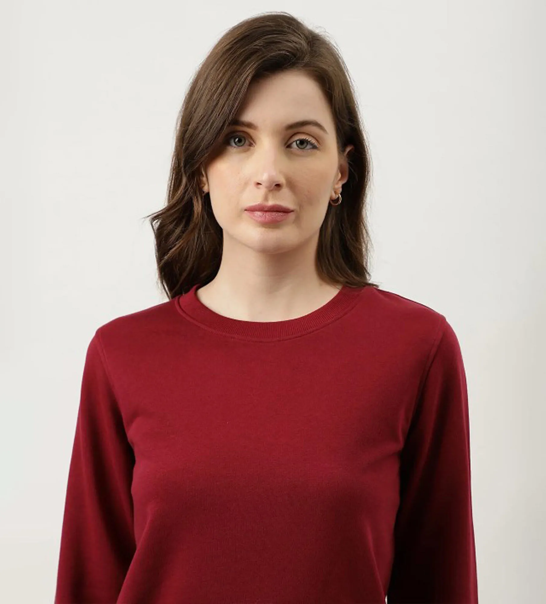 Women Round Neck Sweatshirt