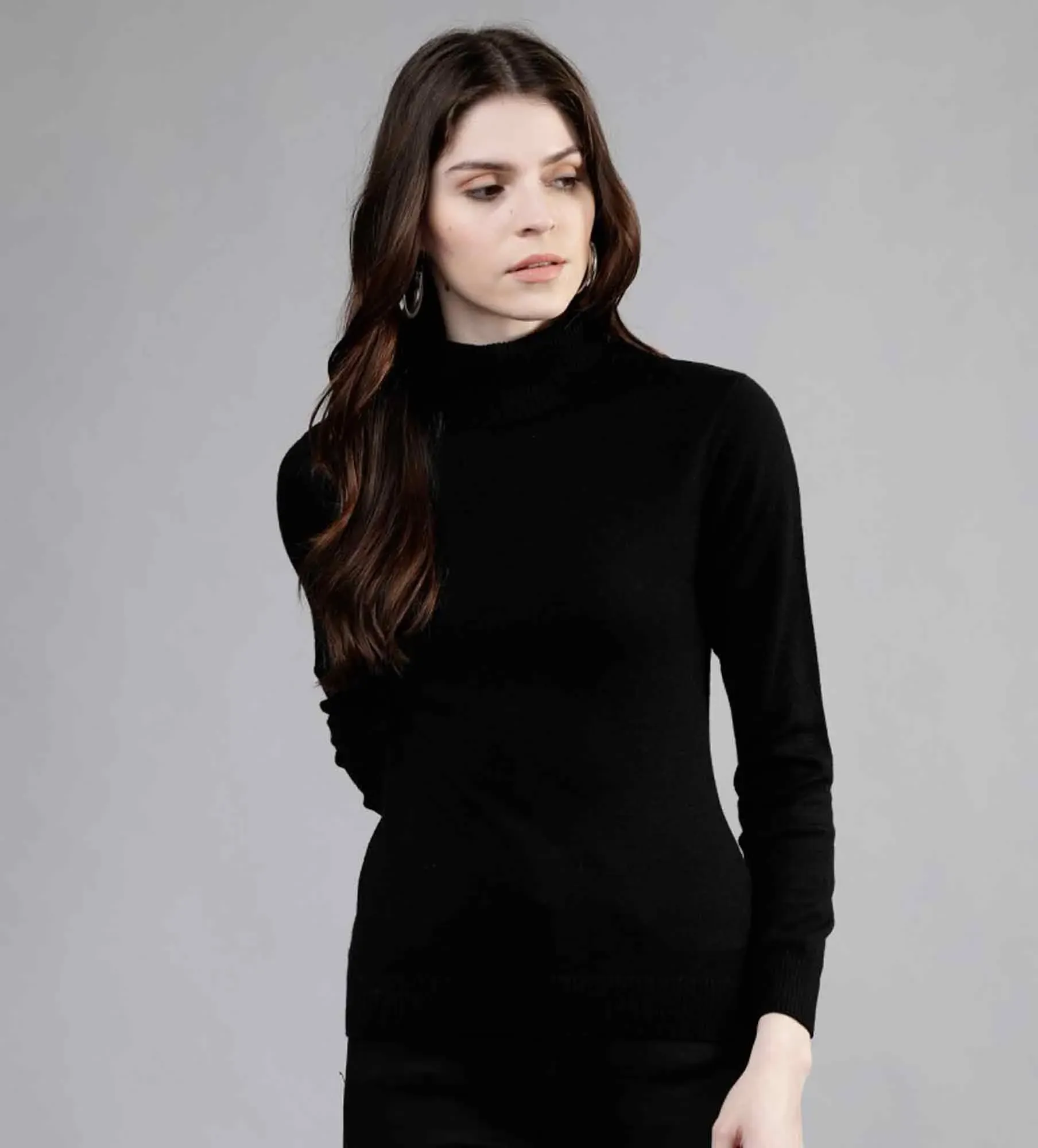 Women Turtle Neck Sweater