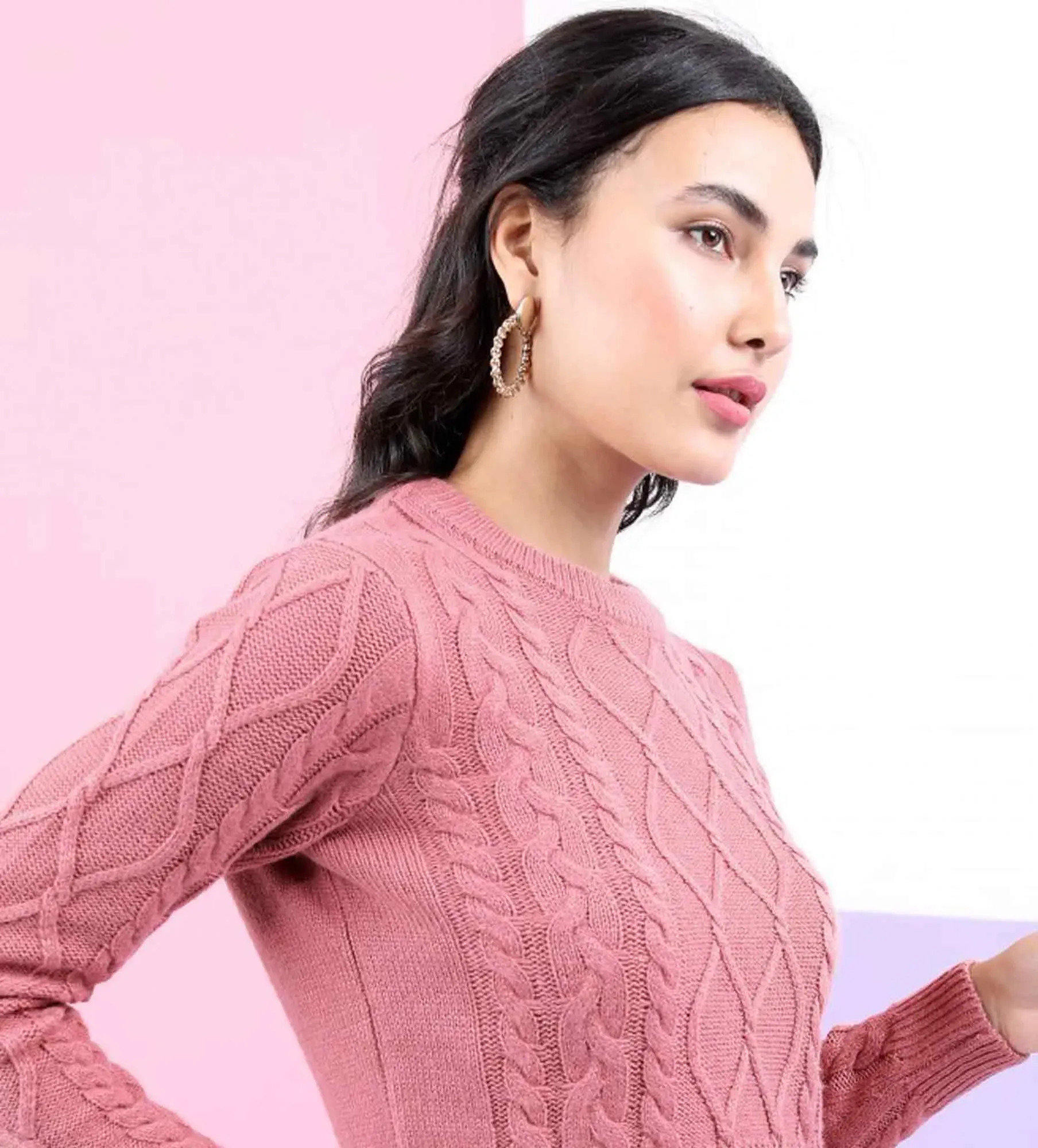 Women Round Neck Sweater