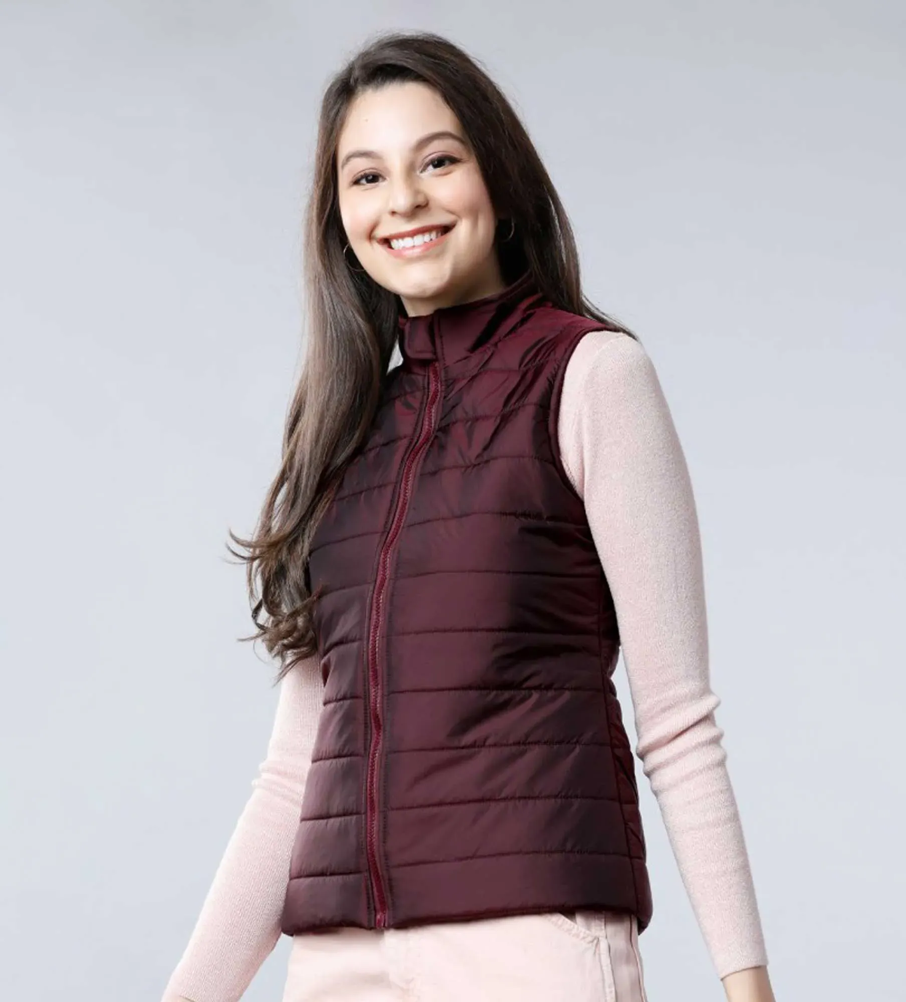 Women Padded Vest Jacket