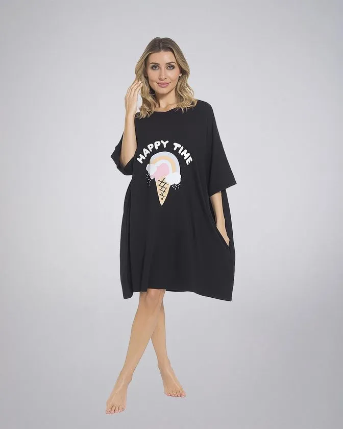 Ladies Lounge Oversized T-shirt