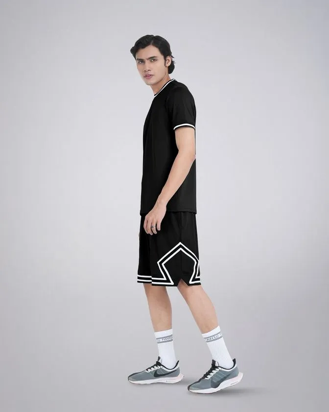 Pantoneclo ActiveFlex Tee & Shorts 2 Pcs Pack Combo