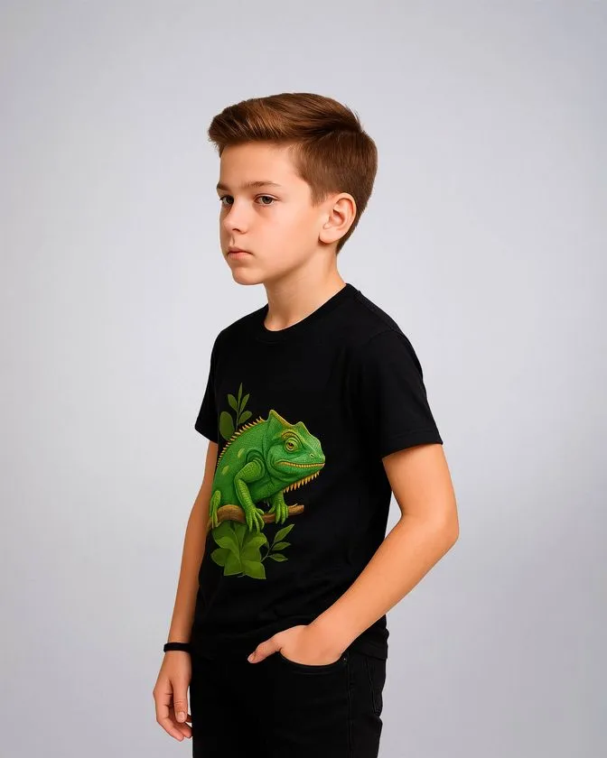 Pantoneclo Boy's Printed T-shirt