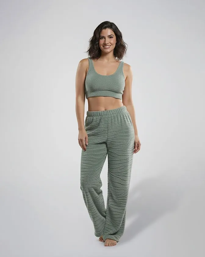 Leafletic Women’s Fleece Lounge Bottom 