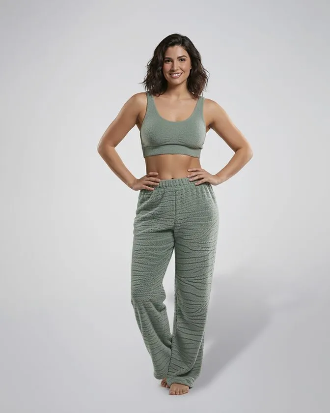 Leafletic Women’s Fleece Lounge Bottom 