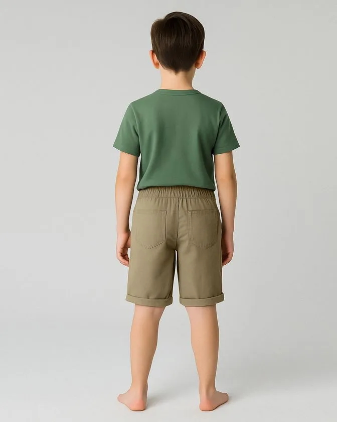 Pantoneclo Boy's Canvas Shorts