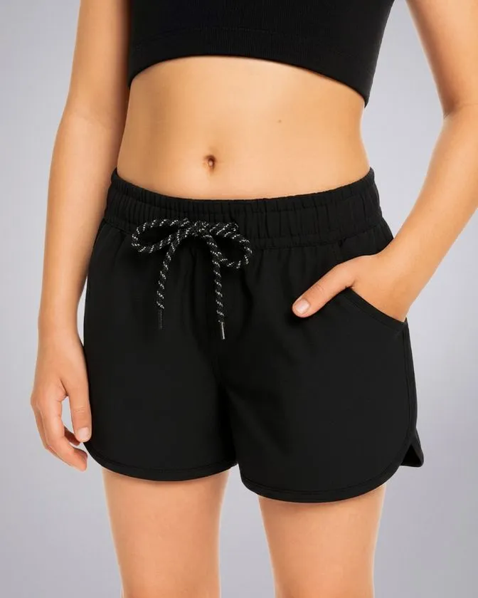 Lightweight Polyamide Beach Shorts for Girl 