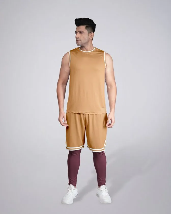  Flex 3 Pcs Vest, Shorts & Layer Trouser Combo