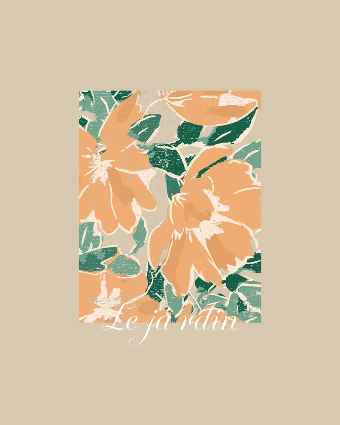 Leafletic Ladies Cotton Printed T- Shirt