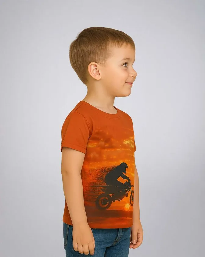 Pantoneclo Boy's Printed T-shirt