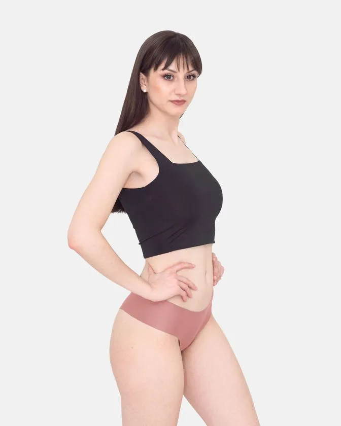 Leafletic Ladies Low-Rise Nylon Elastane Hipsters