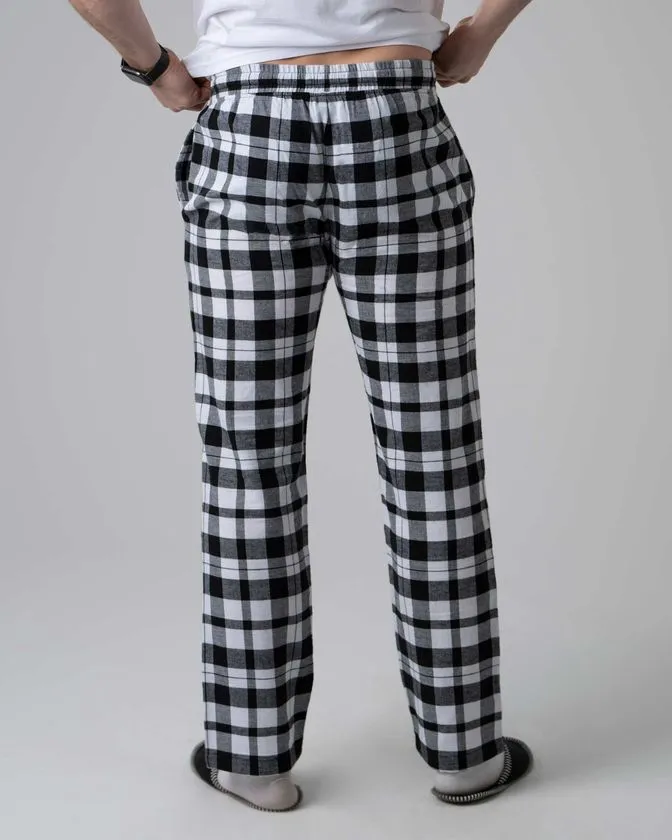 Pantoneclo Men's Flannel Lounge Pajama 