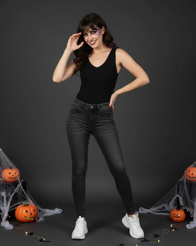 Leafletic LuxeFit Power Pair – Bodysuit & Denim