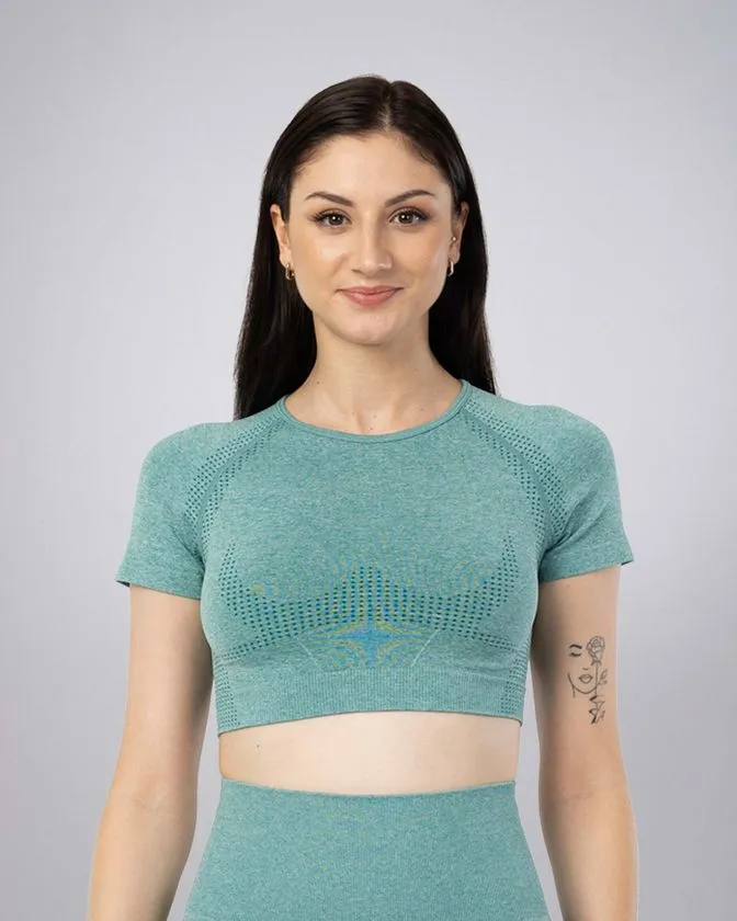 Leafletic Seamless Activewear Crop Top