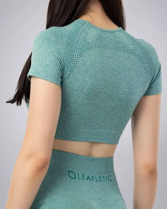 Leafletic Seamless Activewear Crop Top